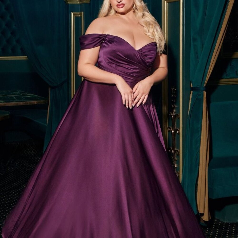 COPY - Plus size formal dress.Prom bridesmaid party,green,blue,purple,black.bur…